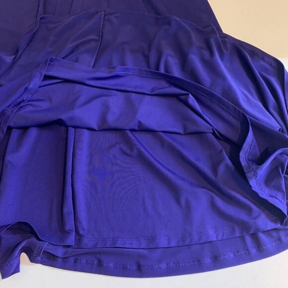 Soft Surroundings Dress Womens PS Small Petite Vibrant Purple Beaded Halter Maxi - Picture 12 of 16